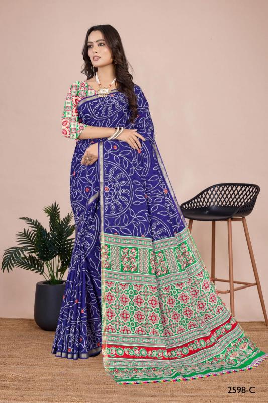 Dazira Rangt  bandhani sarees online in india