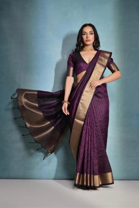 Dazira Soft Banarasi raw silk sarees online india