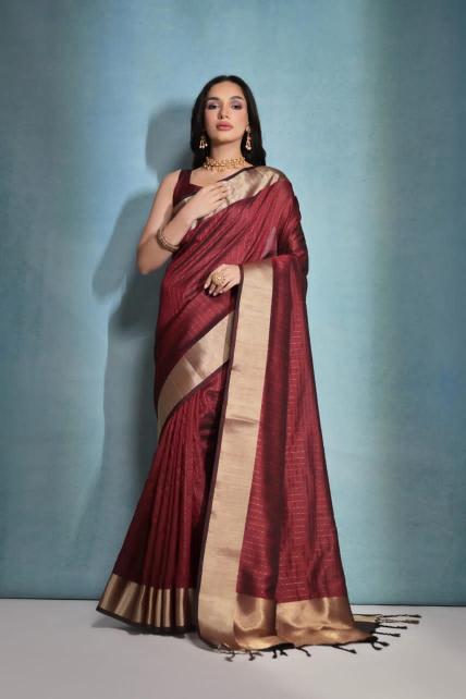 Dazira Soft Banarasi raw silk sarees online india