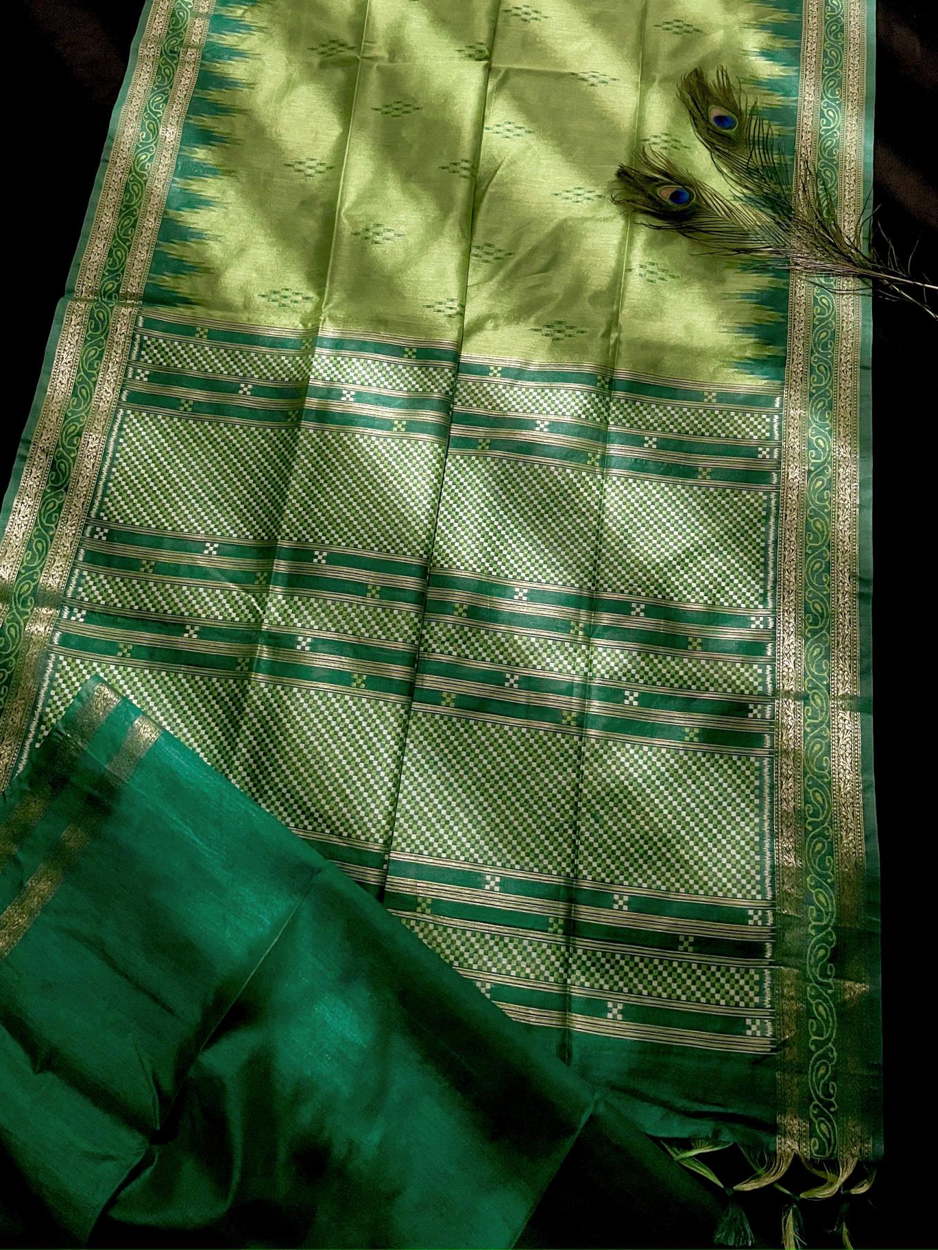 Dazira Soft Tussar Silk temple sarees of south india