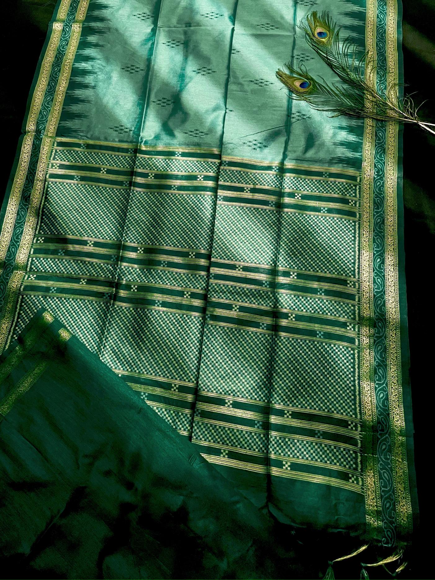 Dazira Soft Tussar Silk temple sarees of south india