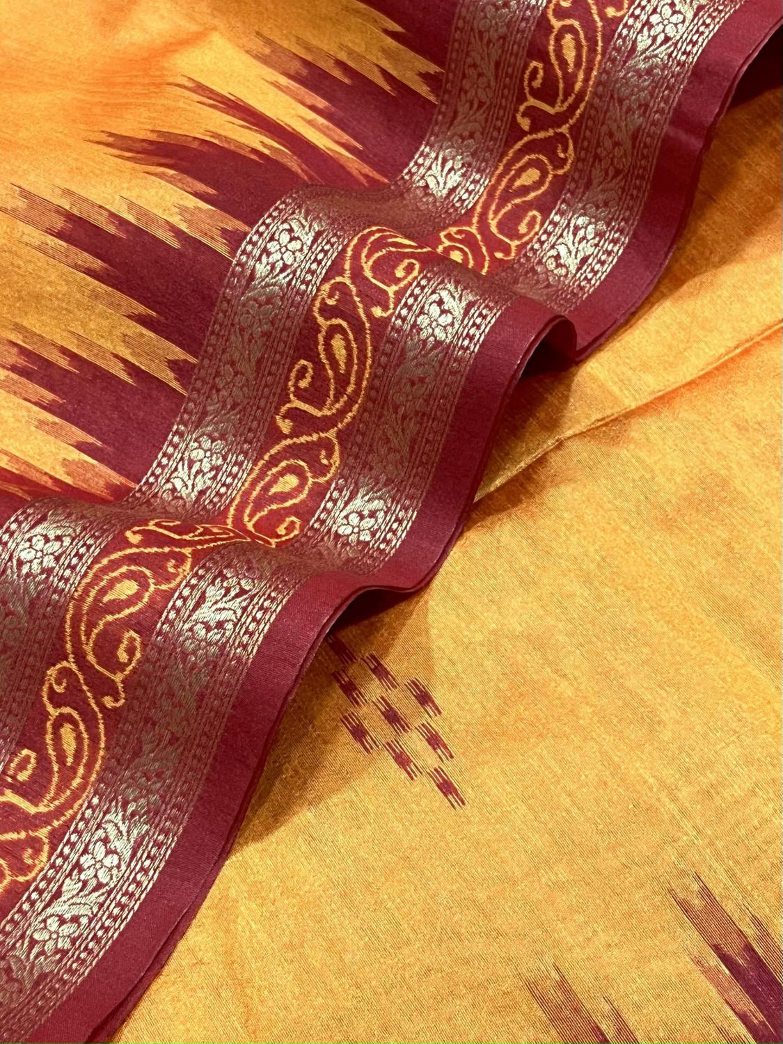 Dazira Soft Tussar Silk temple sarees of south india