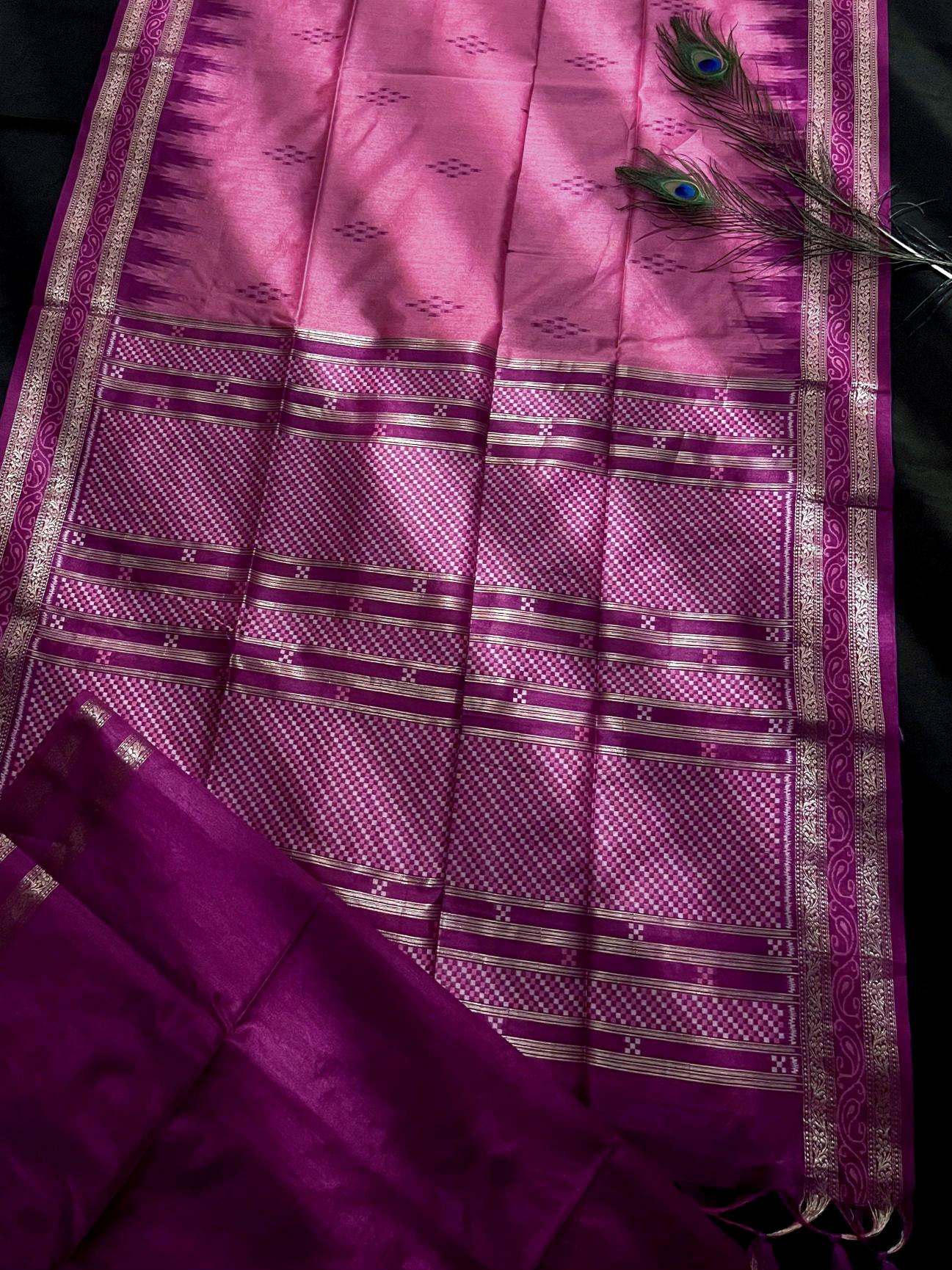 Dazira Soft Tussar Silk temple sarees of south india