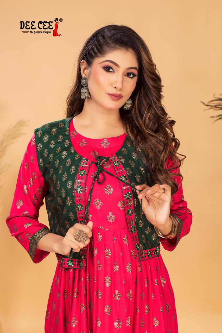 Deecee Anusha  buy kurti with jacket online india