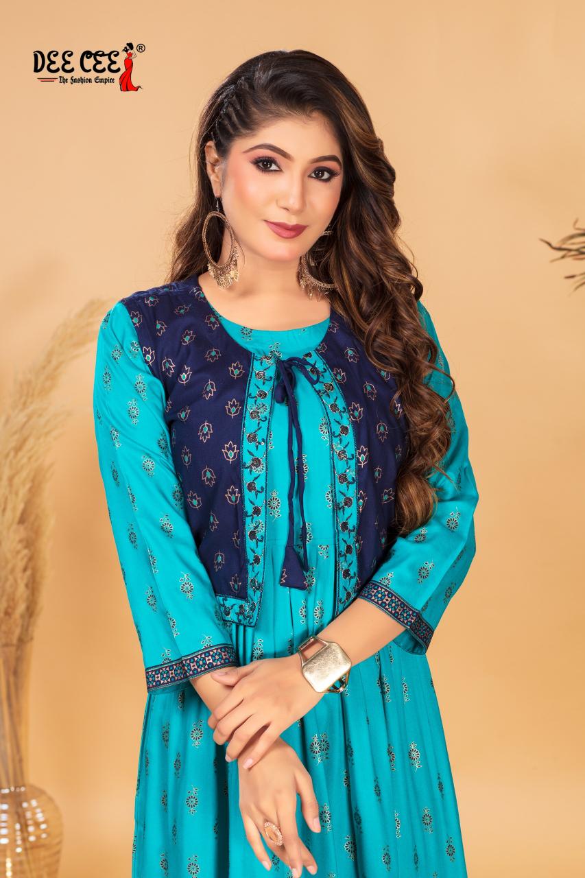 Deecee Anusha  buy kurti with jacket online india