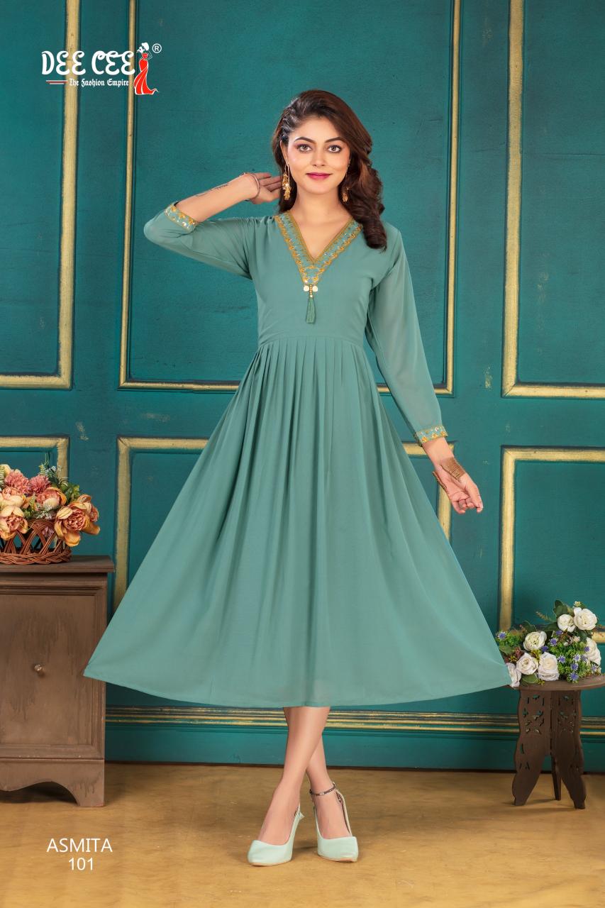 Deecee Asmita Catalog wholesale rate kurtis online