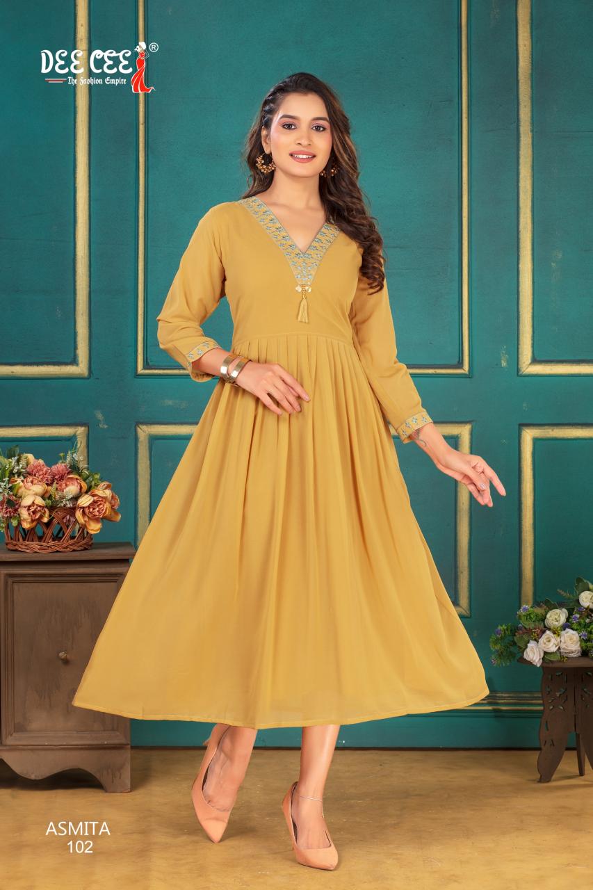 Deecee Asmita Catalog wholesale rate kurtis online