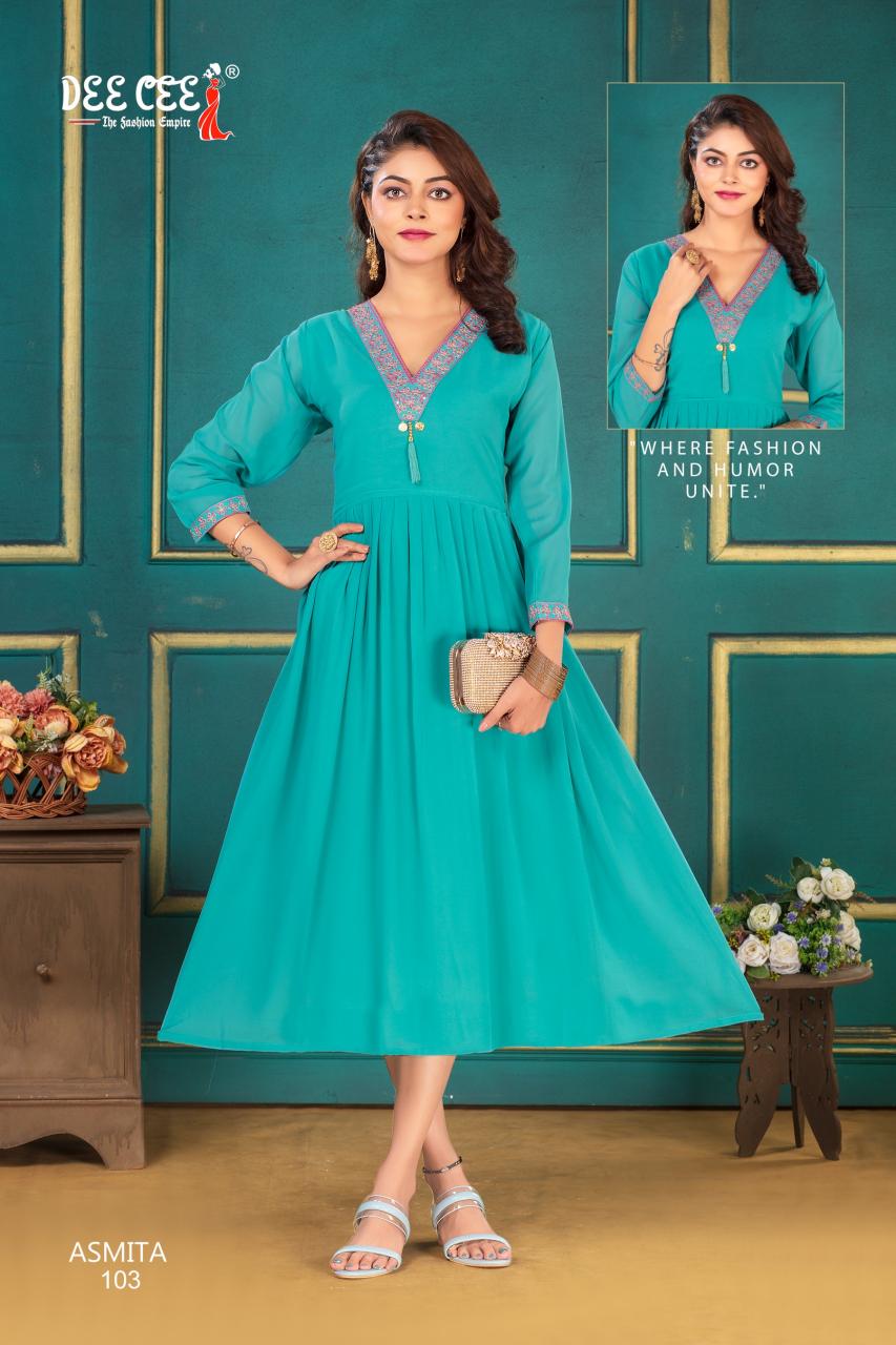 Deecee Asmita Catalog wholesale rate kurtis online