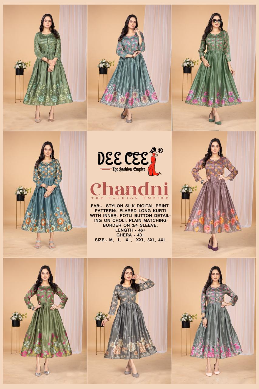 Deecee Chandni Catalog wholesale indian kurtis clothing