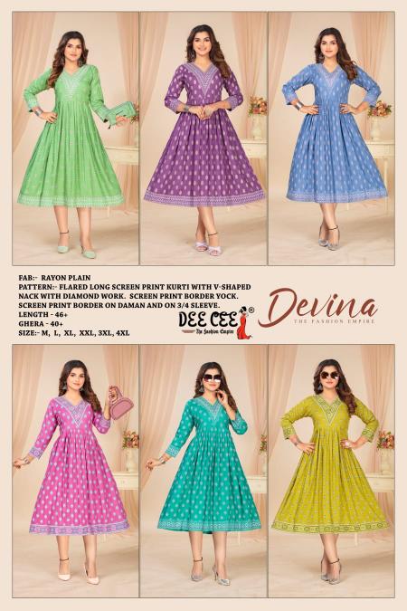 DeeCee Devina Catalog top kurti manufacturers in surat