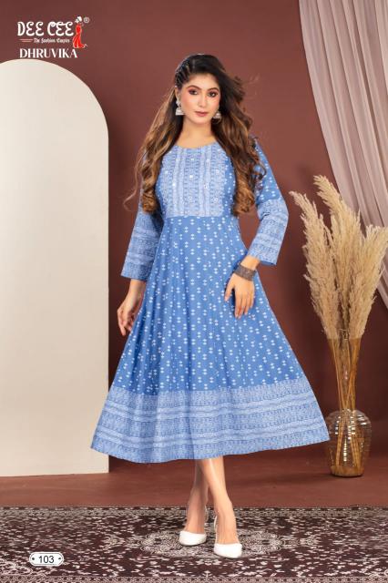 Deecee Dhruvika Catalog best online kurtis wholesaler