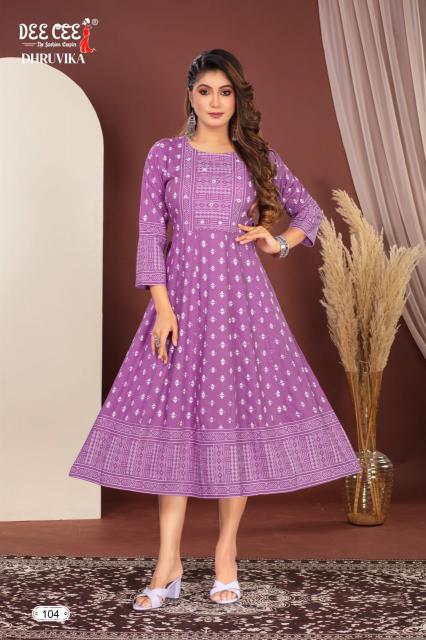 Deecee Dhruvika Catalog best online kurtis wholesaler