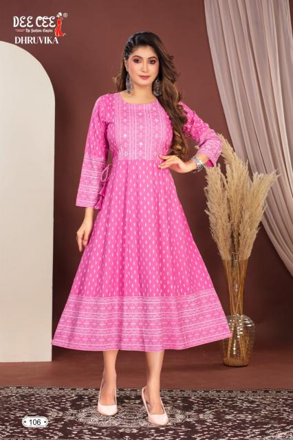 Deecee Dhruvika Catalog best online kurtis wholesaler