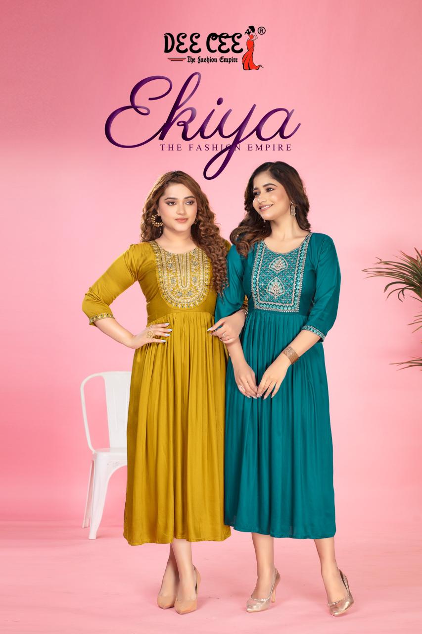 Deecee Ekiya Catalog indian kurtis wholesale online