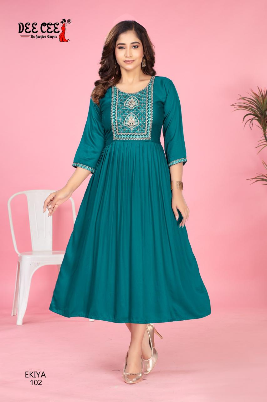 Deecee Ekiya Catalog indian kurtis wholesale online