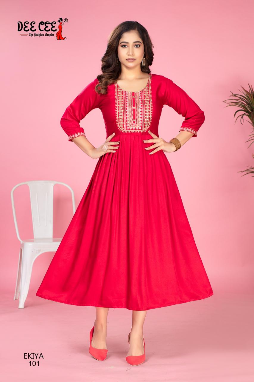 Deecee Ekiya Catalog indian kurtis wholesale online