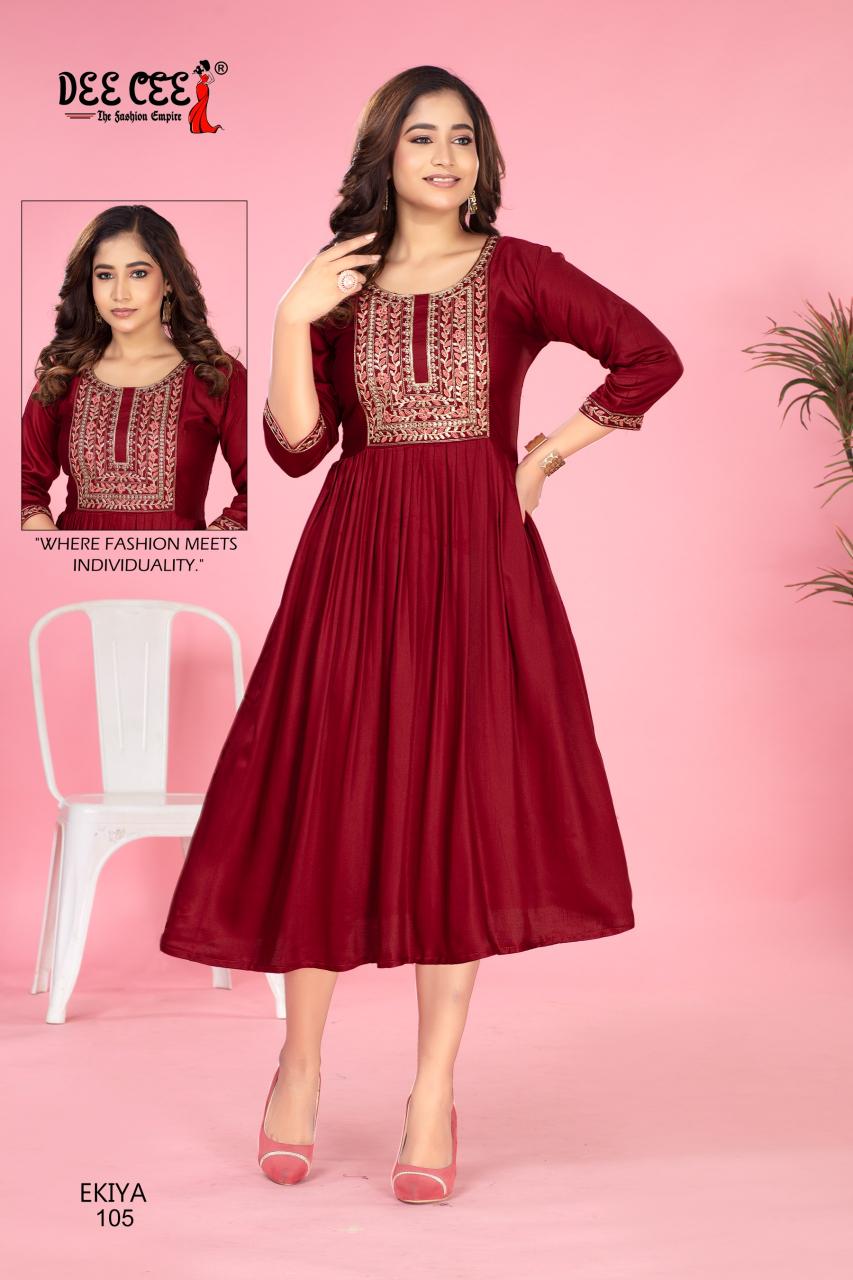 Deecee Ekiya Catalog indian kurtis wholesale online