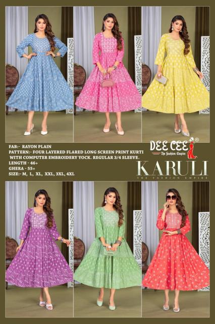 Deecee Karuli indian kurtis uk online