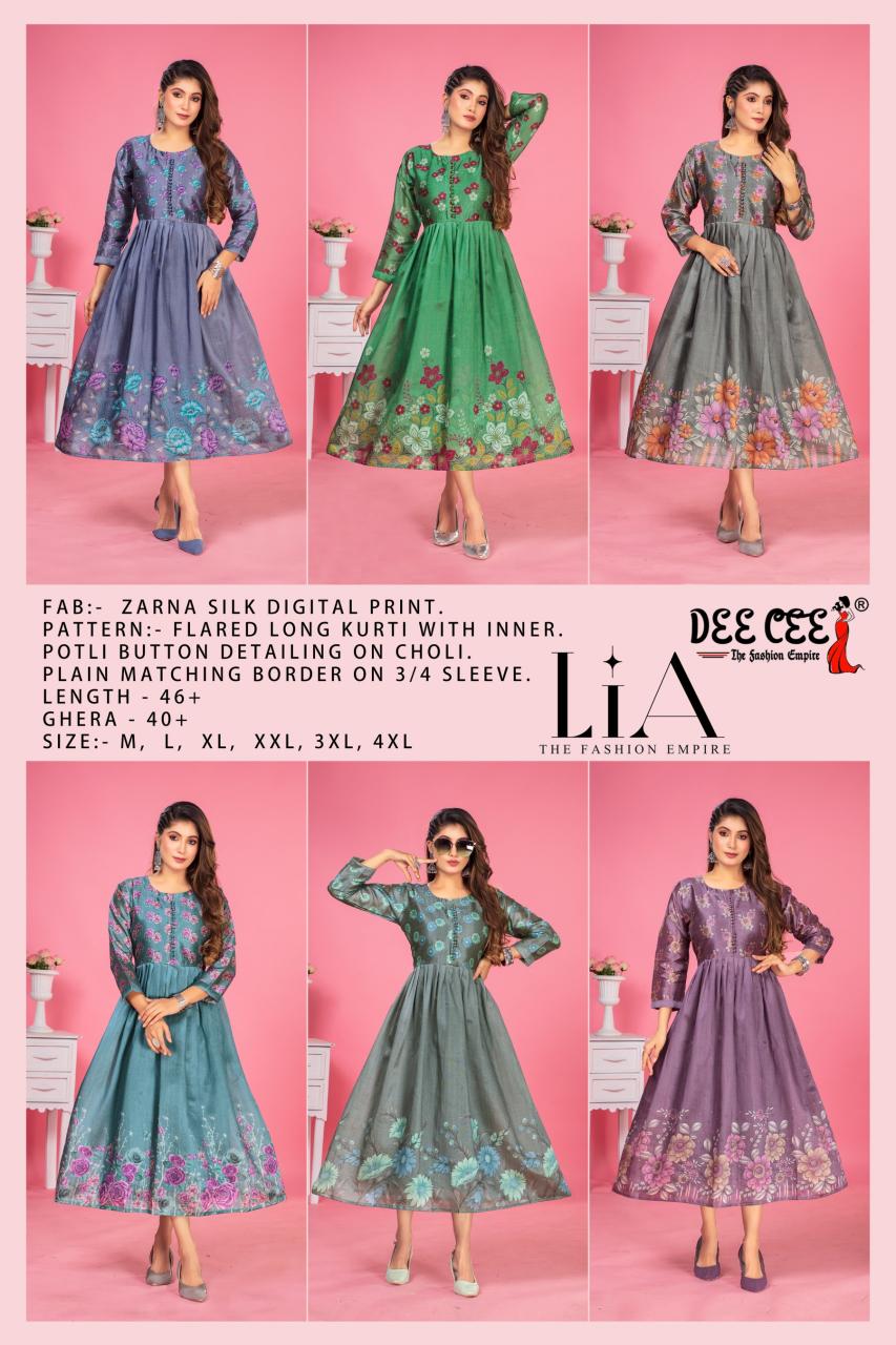 Deecee Lia Catalog wholesale indian kurti suppliers