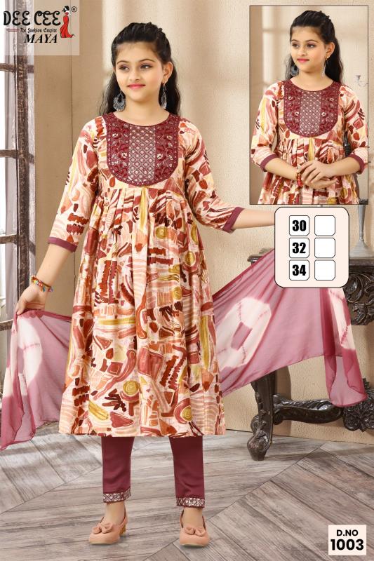 Deecee Maya Kids Catalog wholesale manufacturer of kurtis in surat