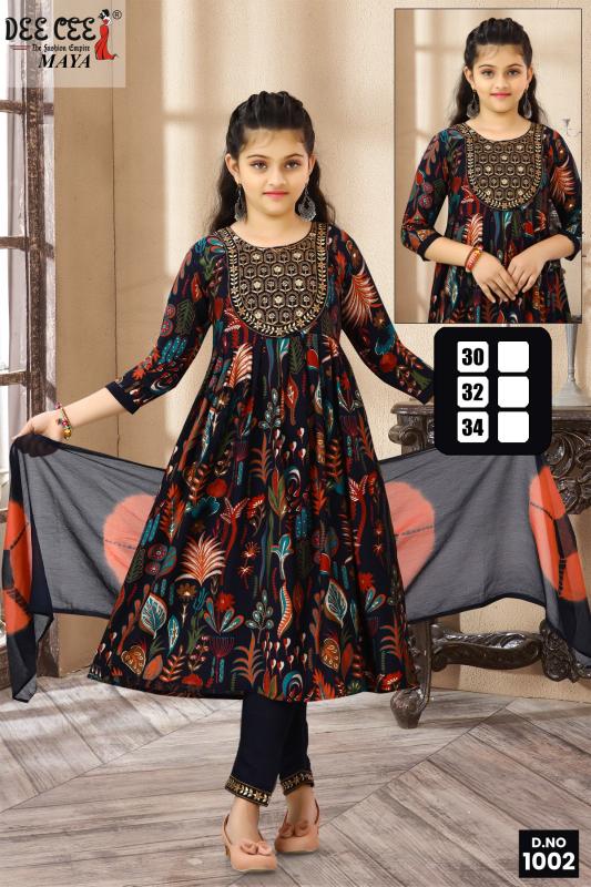 Deecee Maya Kids Catalog wholesale manufacturer of kurtis in surat