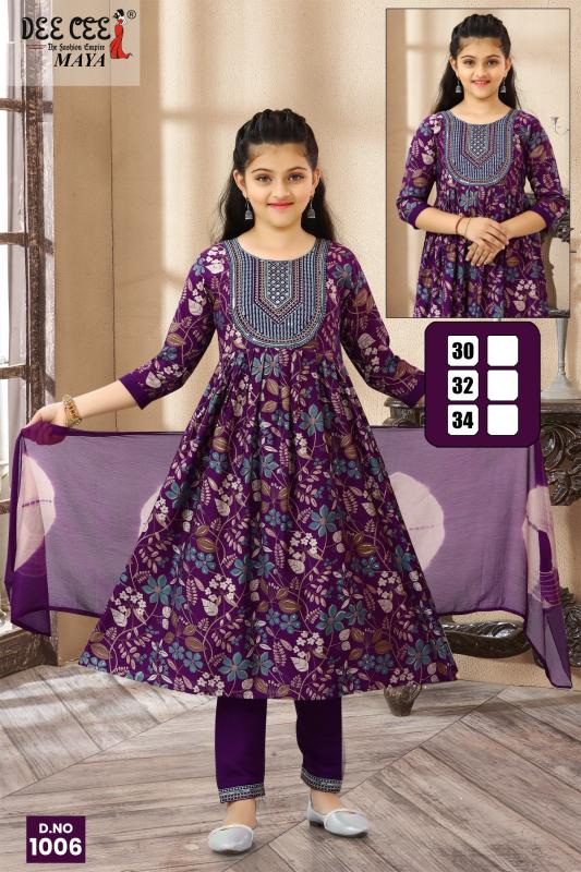 Deecee Maya Kids Catalog wholesale manufacturer of kurtis in surat