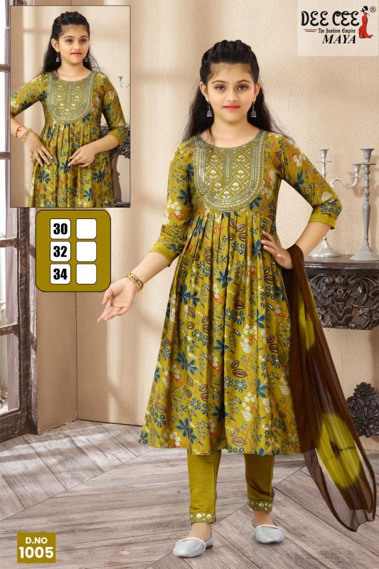 Deecee Maya Kids Catalog wholesale manufacturer of kurtis in surat