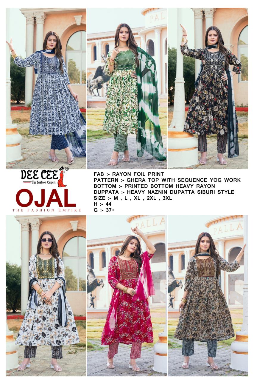 Deecee Ojal Catalog ladies kurti manufacturer in surat surat gujarat