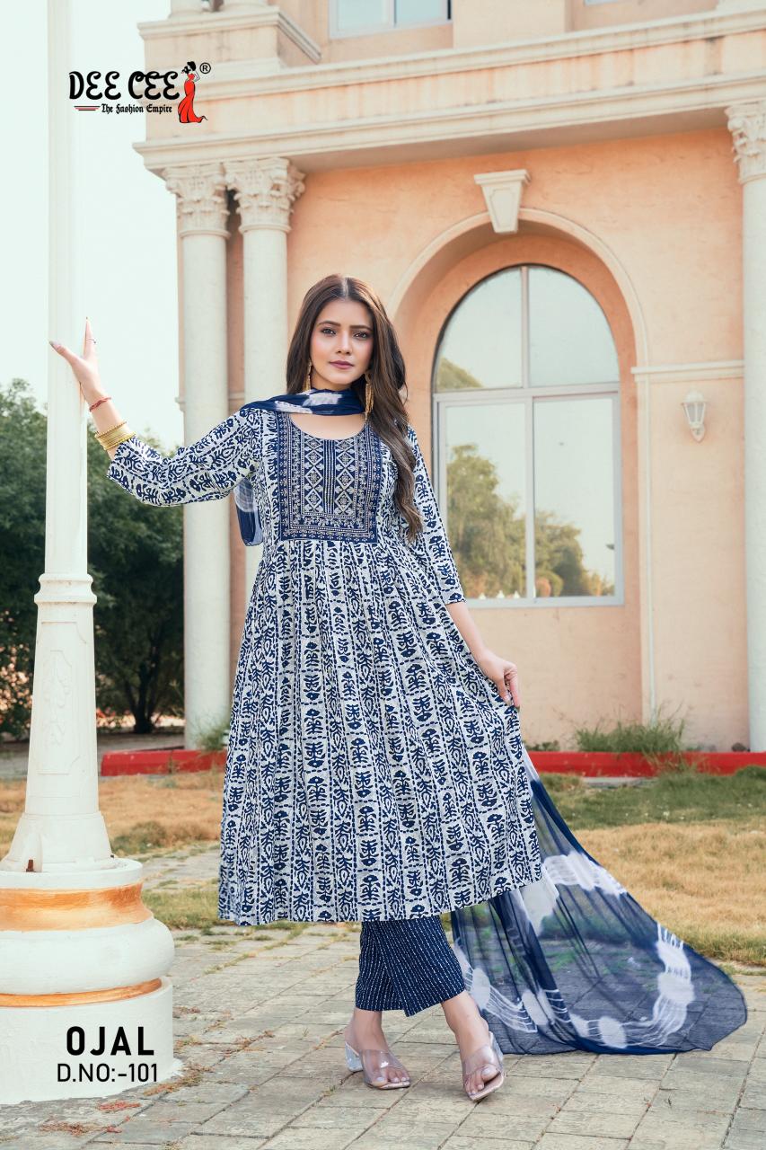 Deecee Ojal Catalog ladies kurti manufacturer in surat surat gujarat