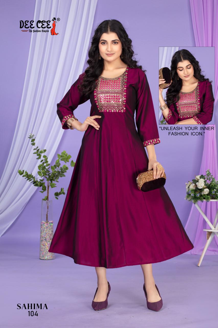 Deecee Sahima hindi kurti dev 010 india typing