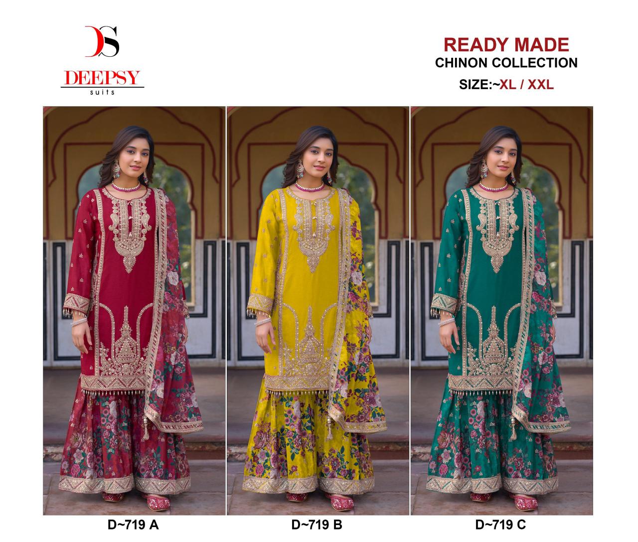 Deepsy 719 ABC Catalog latest pakistani suits