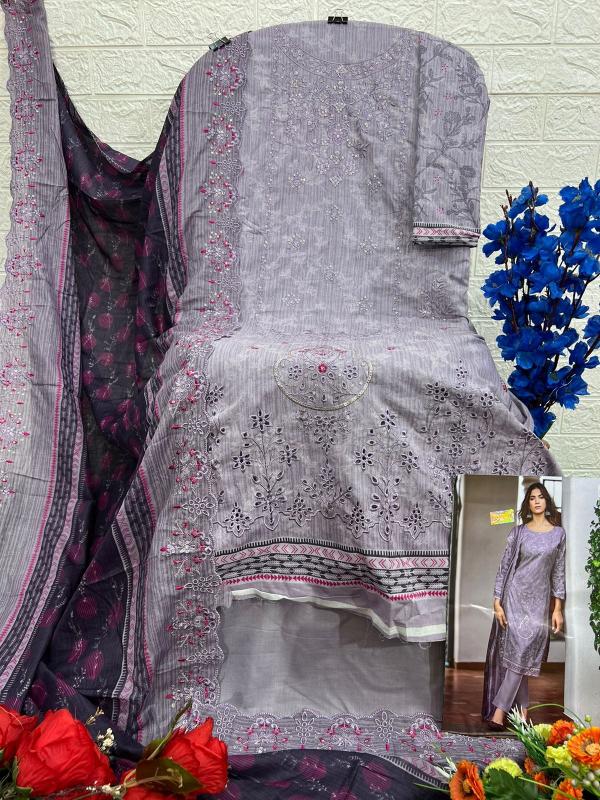 Deepsy Bin Saeed 10 Nx 41005 and 41006 Catalog wholesalers of pakistani suits in pakistan