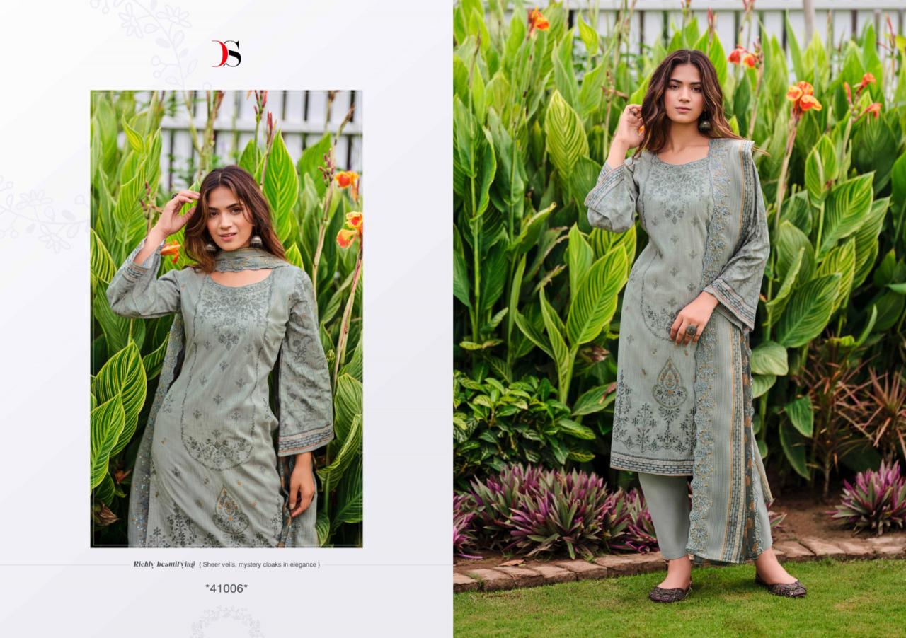 Deepsy Bin Saeed 10 Nx 41005 and 41006 Catalog wholesalers of pakistani suits in pakistan