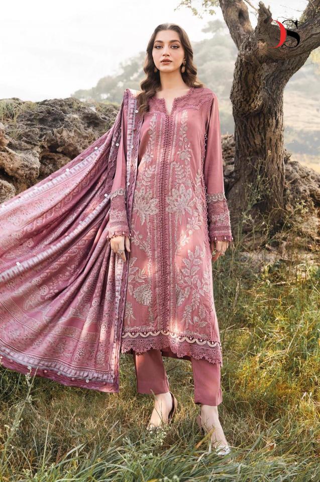 Deepsy Maria B Embroidered Rayon Chiffon Dupatta pakistani bridal suits online