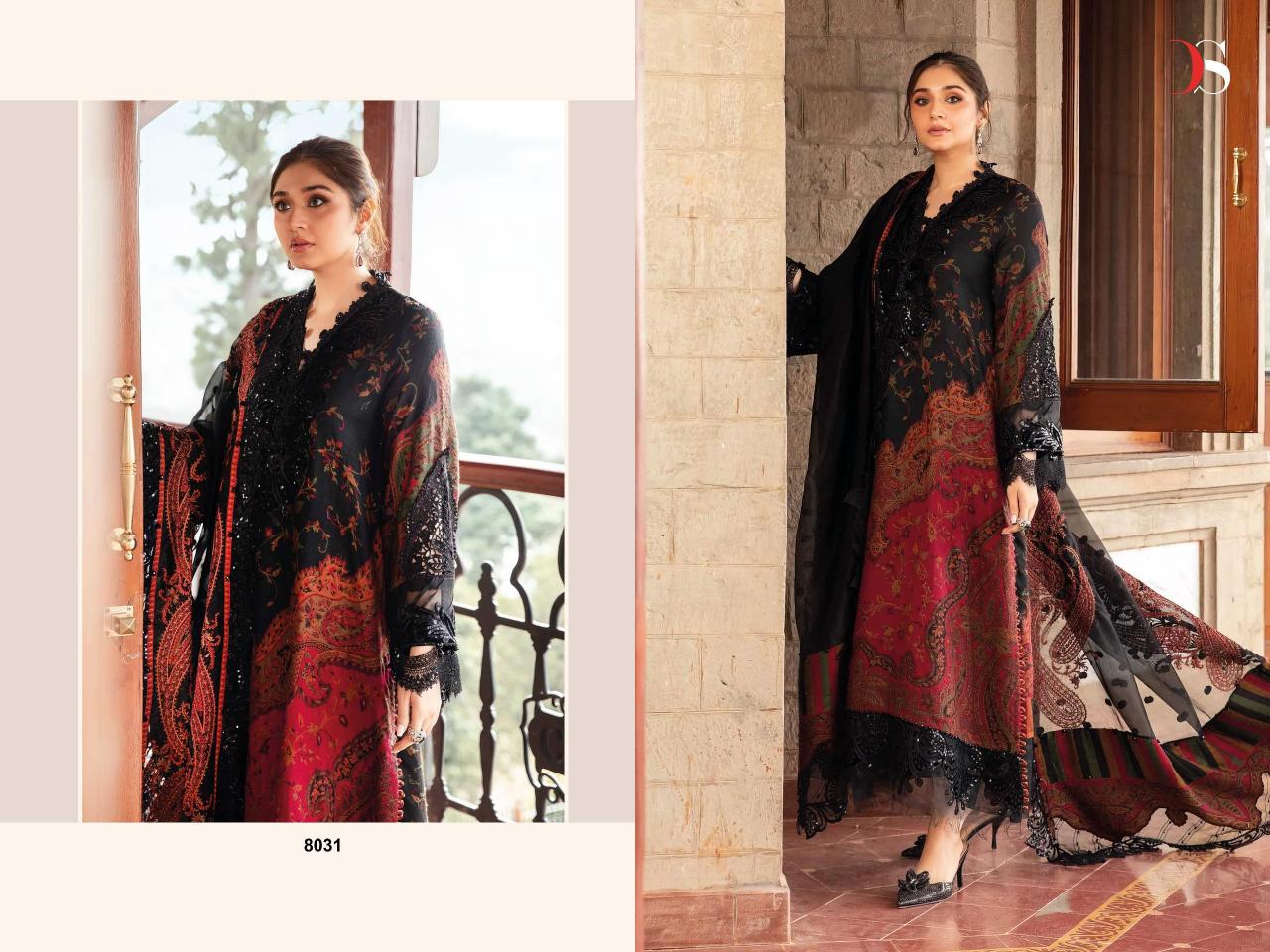 Deepsy Maria B Luxe pakistani cotton suits wholesale