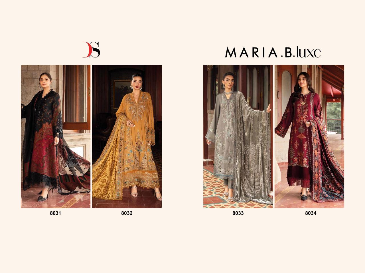 Deepsy Maria B Luxe pakistani cotton suits wholesale