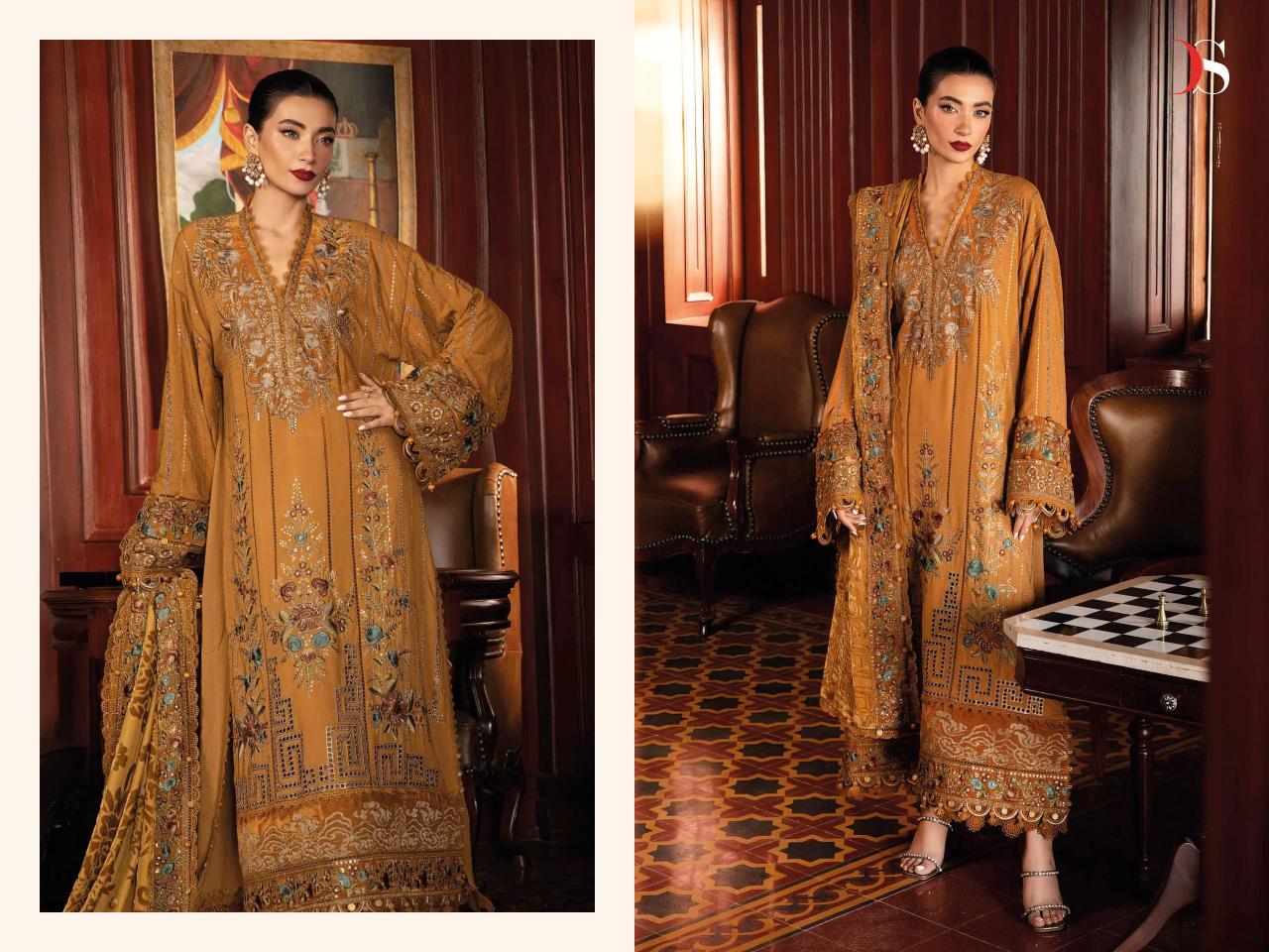 Deepsy Maria B Luxe pakistani cotton suits wholesale