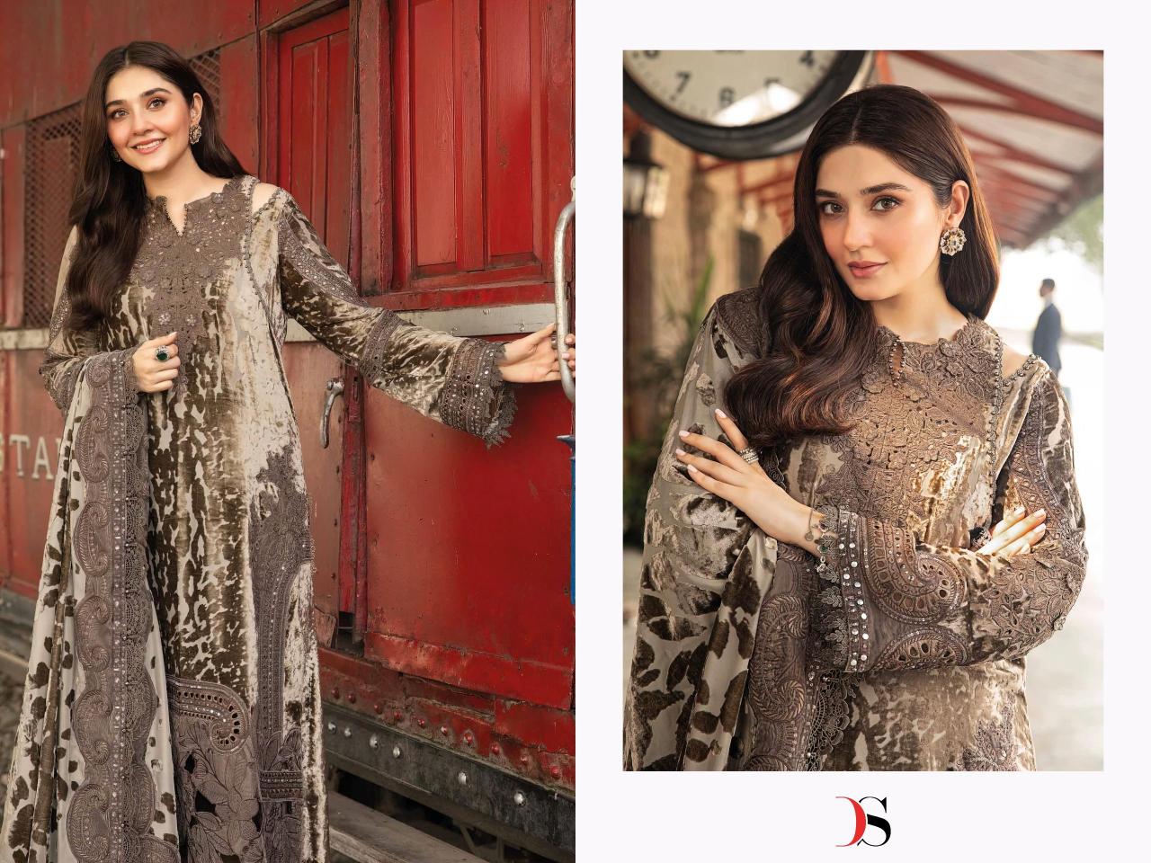 Deepsy Maria B Luxe Vol 2 pakistani designer suits wholesale in india