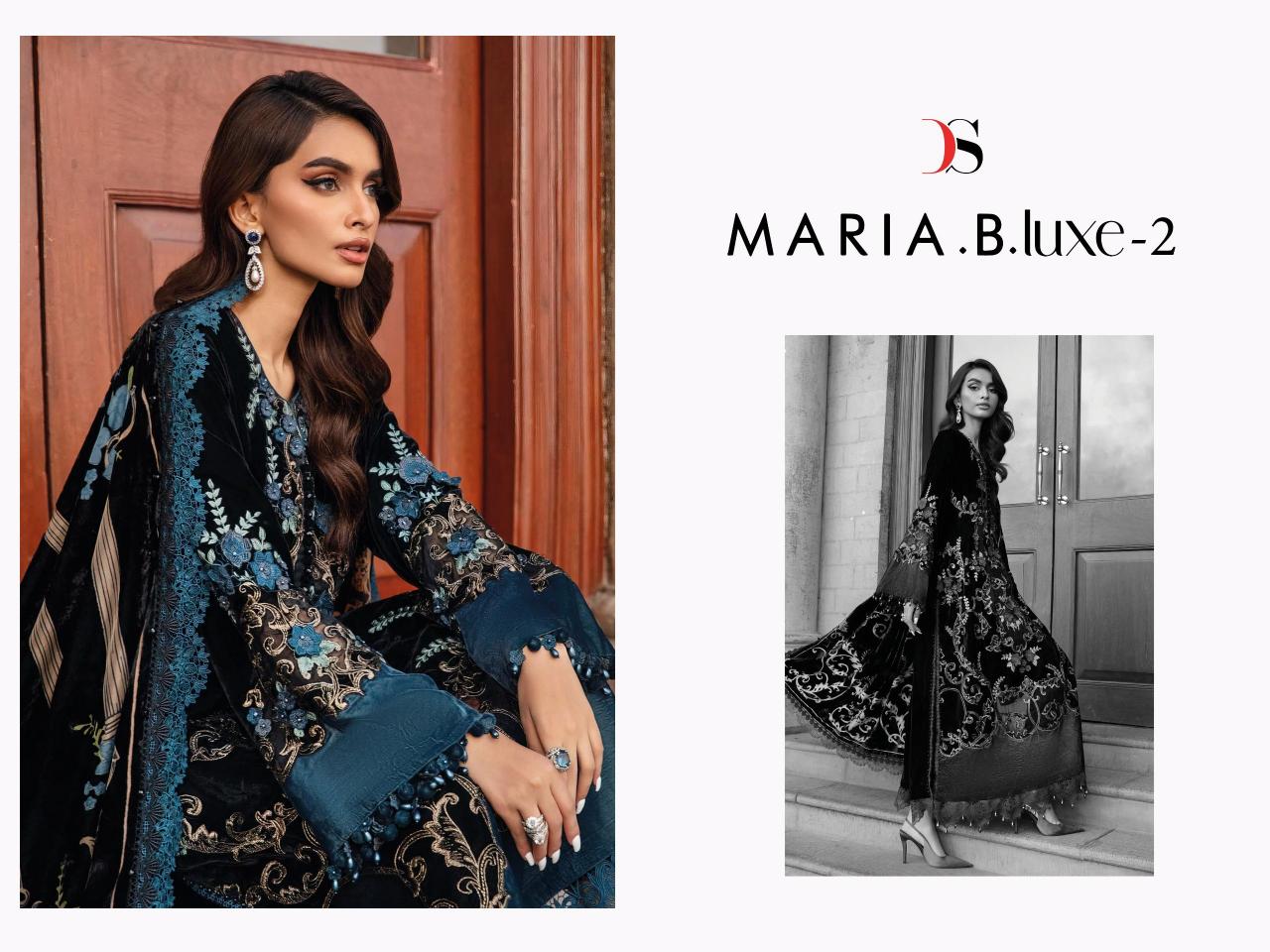 Deepsy Maria B Luxe Vol 2 pakistani designer suits wholesale in india