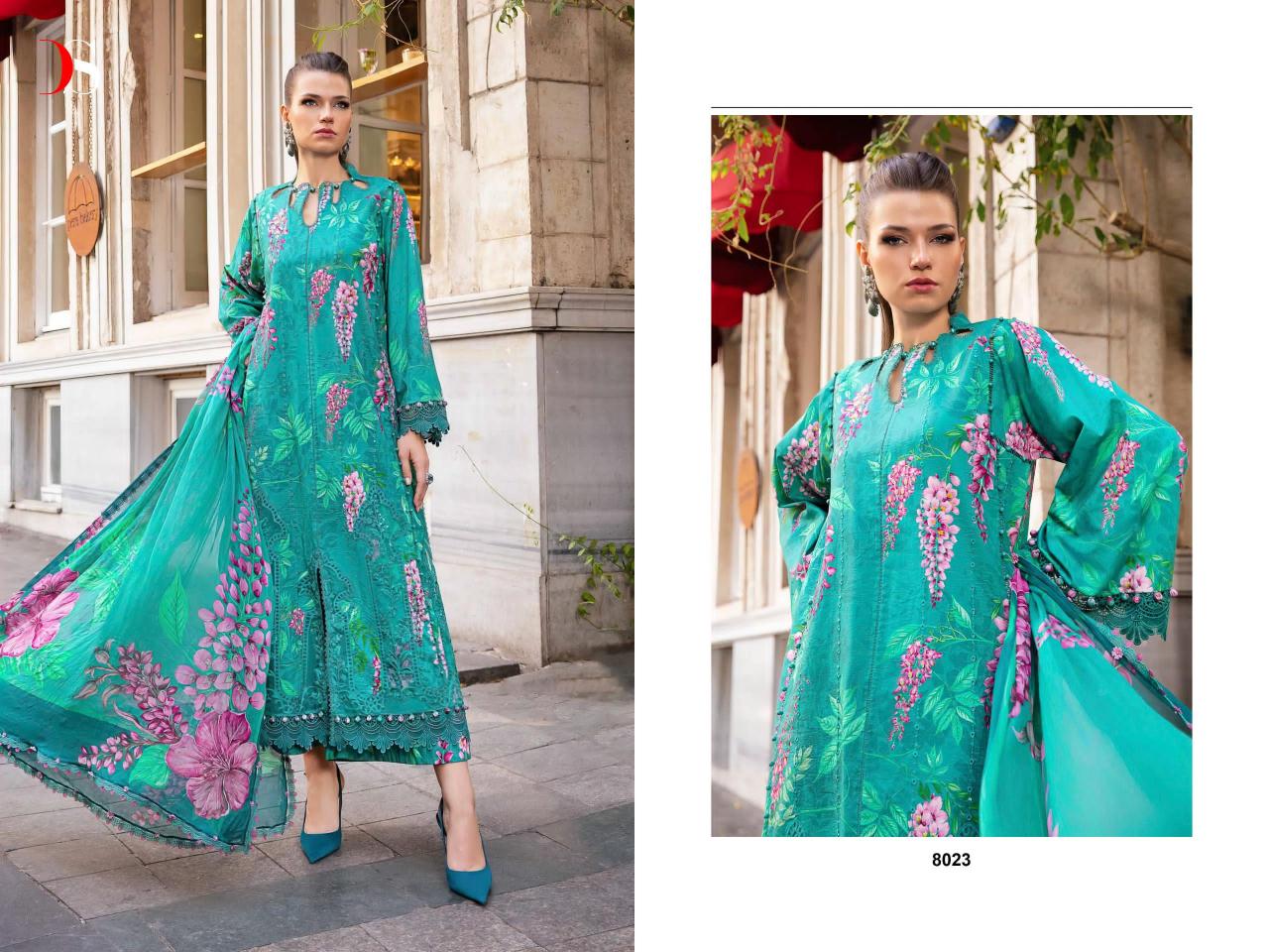 Deepsy Maria B MPrints 24 Vol 5 Chiffon Dupatta salwar kameez wholesaler forms