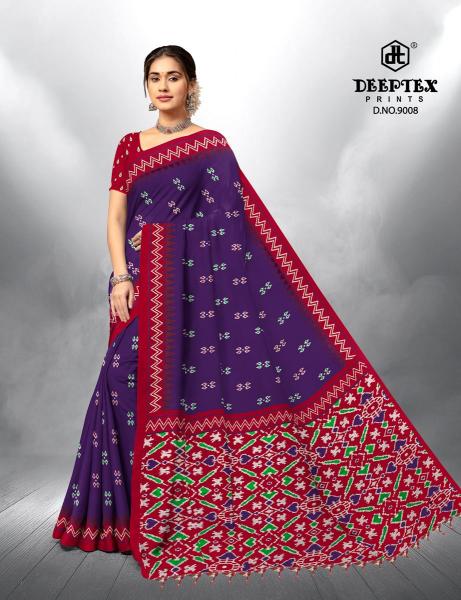 Deeptex Ikkat Special Vol-09 – Cotton Sarees - Wholesale Catalog