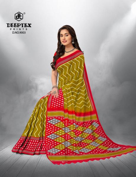 Deeptex Ikkat Special Vol-09 – Cotton Sarees - Wholesale Catalog