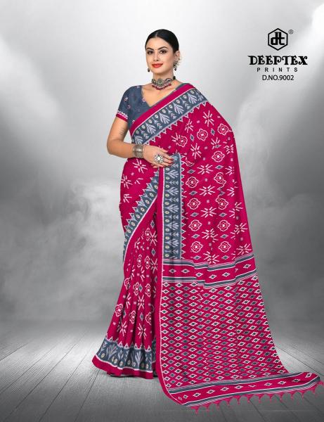 Deeptex Ikkat Special Vol-09 – Cotton Sarees - Wholesale Catalog