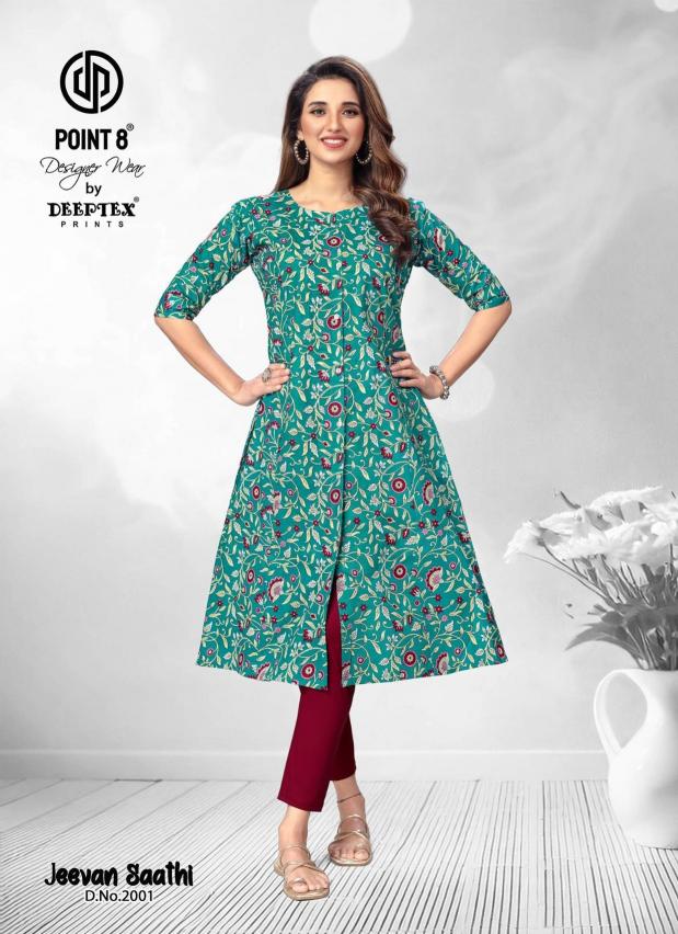 Deeptex Jeevan Sathi Vol-2 – A-Line Kurtis - Wholesale Catalog