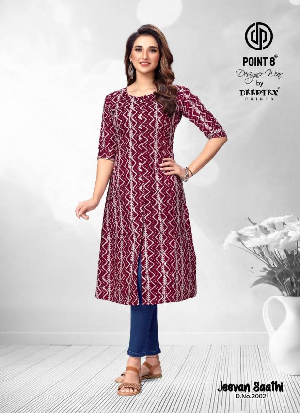 Deeptex Jeevan Sathi Vol-2 – A-Line Kurtis - Wholesale Catalog