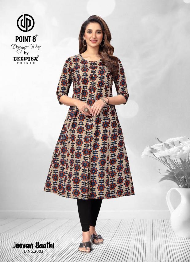 Deeptex Jeevan Sathi Vol-2 – A-Line Kurtis - Wholesale Catalog