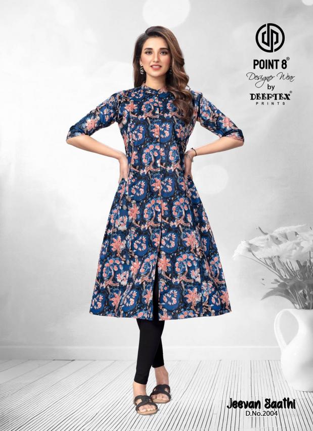 Deeptex Jeevan Sathi Vol-2 – A-Line Kurtis - Wholesale Catalog