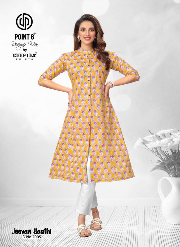 Deeptex Jeevan Sathi Vol-2 – A-Line Kurtis - Wholesale Catalog