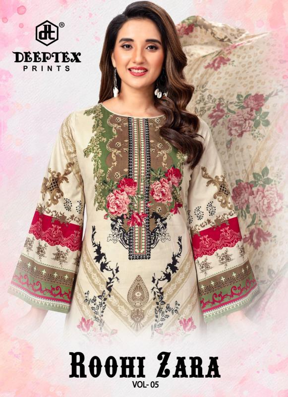 Deeptex Rooh Zara Vol-05 – Dress Material - Wholesale Catalog