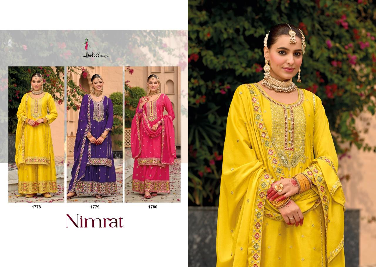 Eba Nimrat Catalog stitched salwar kameez wholesale